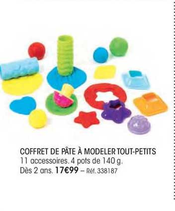 coffret de pate a modeler tout-petits