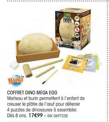 coffret dino mega egg