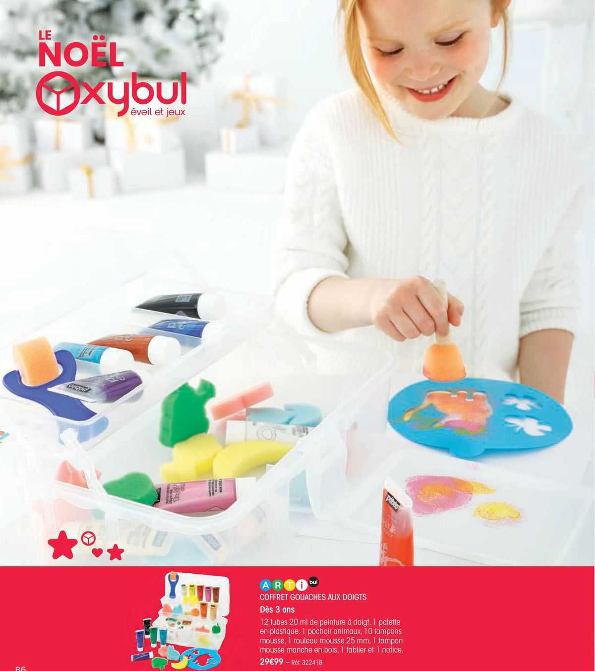 coffret gouaches aux doigts arti bul