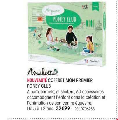 coffret mon premier poney club amulette