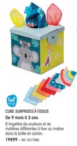 cube surprises à tissus taf toys