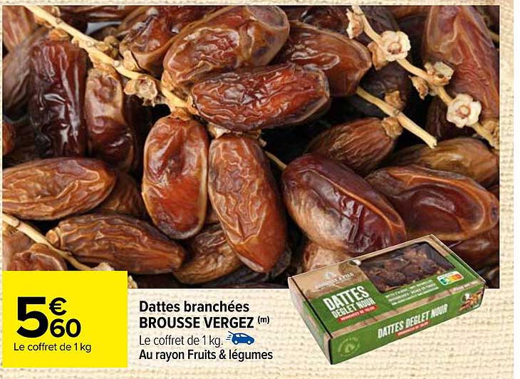 dattes branchées brousse vergez