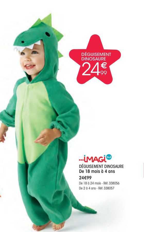 déguisement dinosaure imagi bul