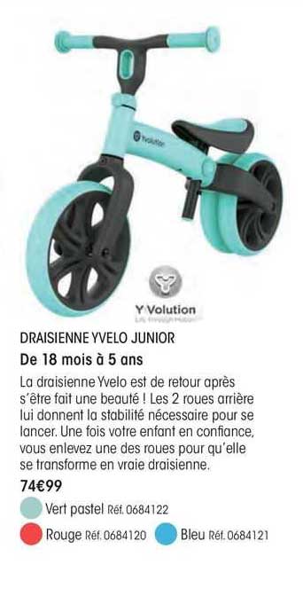 Draisienne Yvelo Junior Y Volution