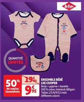 ensemble bébé lee cooper