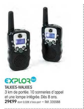 explore bul talkies-walkies