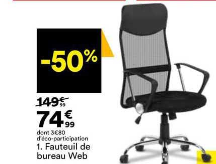 fauteuil de bureau web