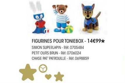 figurines pour toniebox