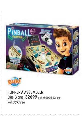 flipper à assembler bukï
