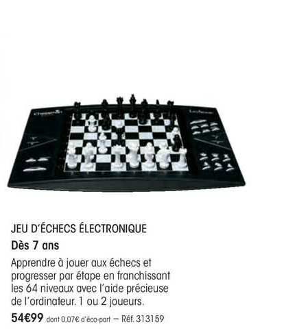 jeu d'échecs électronique