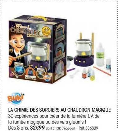la chimie des sorciers au chaudron magique