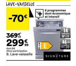 lave-vaisselle signature