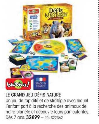 le grand jeu defis nature