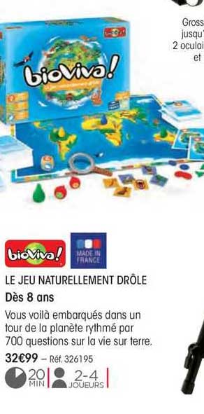 le jeu naturellement drôle bioViva!