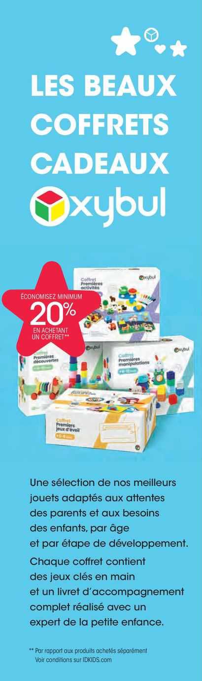 Les Beaux Coffrets Cadeaux Oxybul