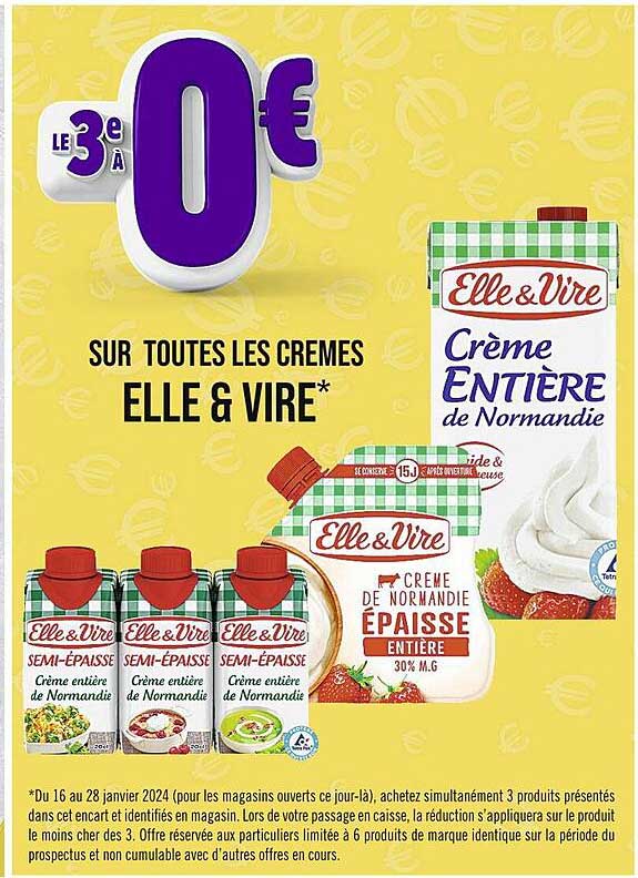 Les Crèmes Elle & Vire
