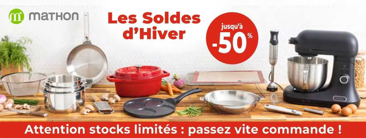 les soldes d'hiver mathon
