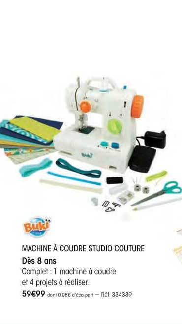 machine à coudre studio couture buki