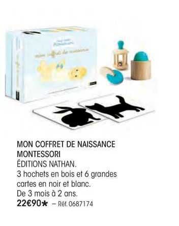 mon coffret de naissance montessori édition nathan