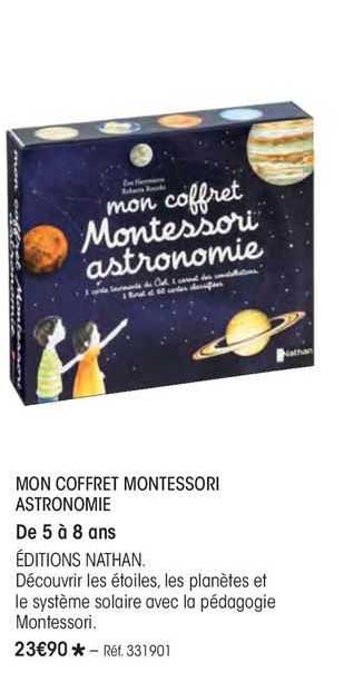 mon coffret montessori astronomie