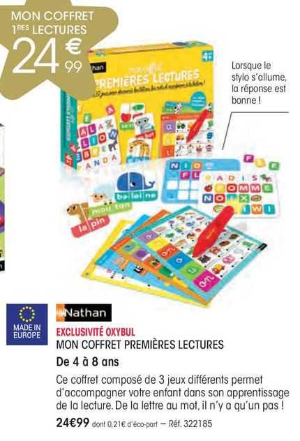 mon coffret premieres lectures