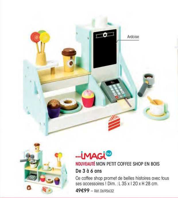 mon petit coffee shop en bois imagi bul
