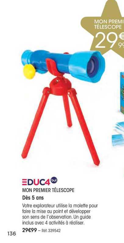 mon premier télescope educ4 bul