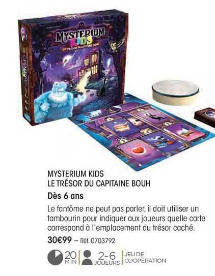 mysterium kids le tresor du capitaine bouh