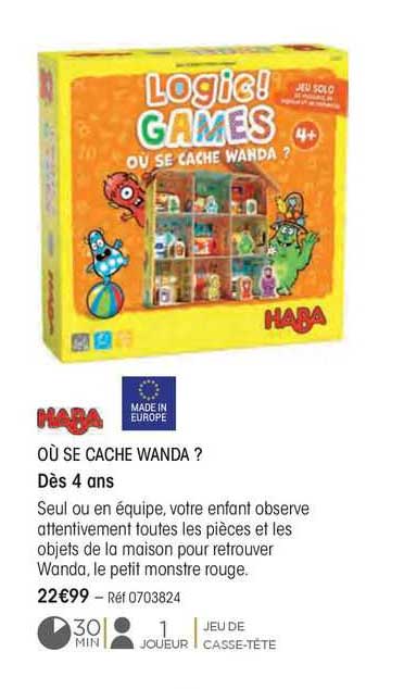 Où Se Cache Wanda ? Haba