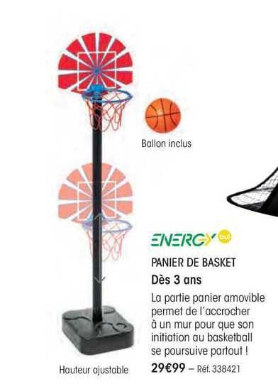 panier de basket energy bul