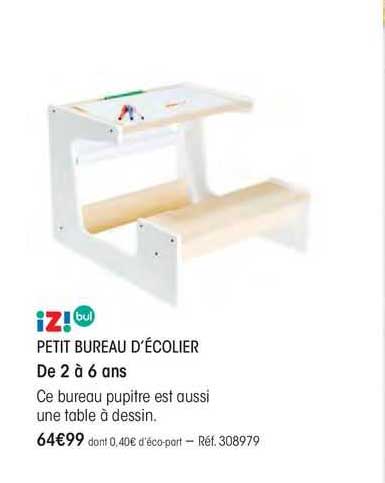 petit bureau d'écolier iz! bul