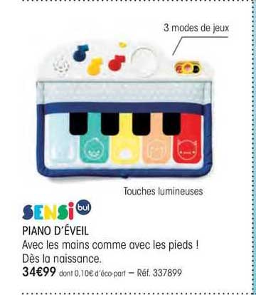 piano d'éveil sensi bul