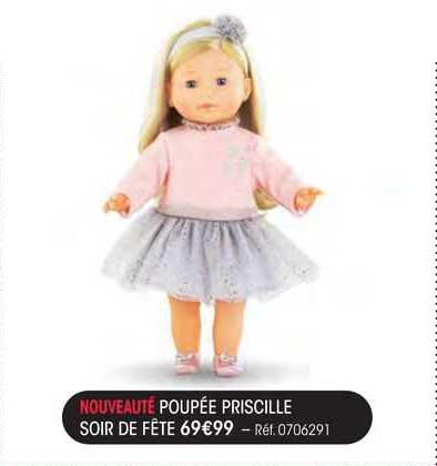 poupée priscille soir de fête