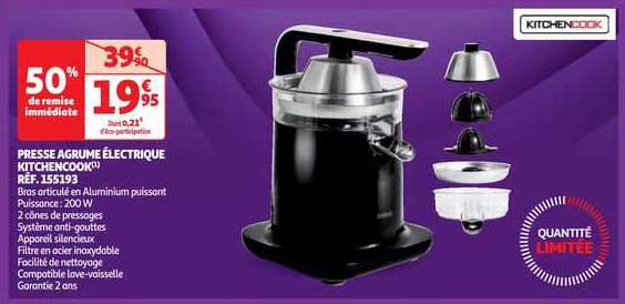 presse agrume électrique kitchencook