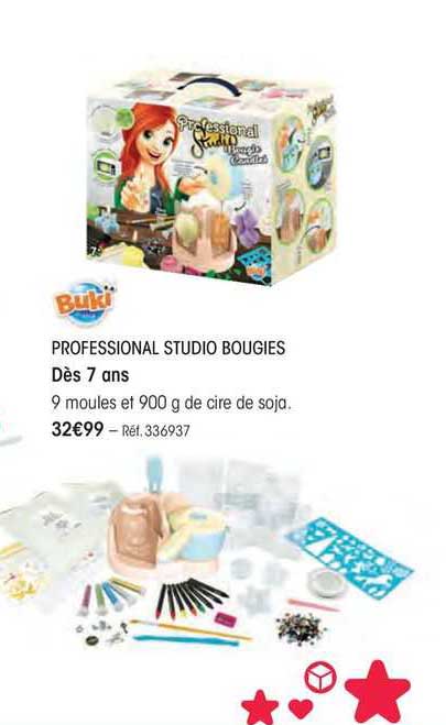 professional studio bougies buki