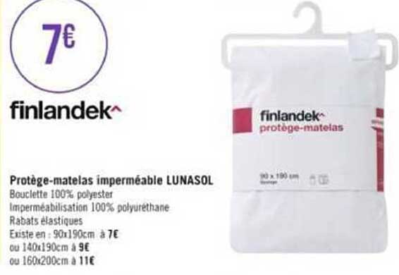 protège-matelas imperméable lunasol finlandek^
