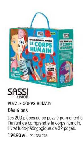 puzzle corps humain sassi junior