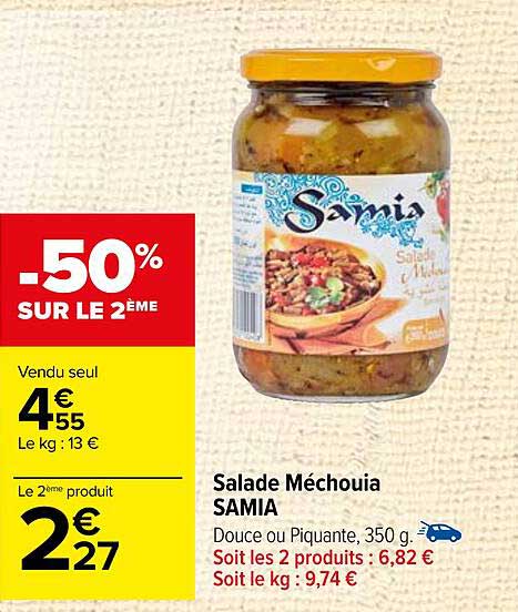 salade méchouia samia