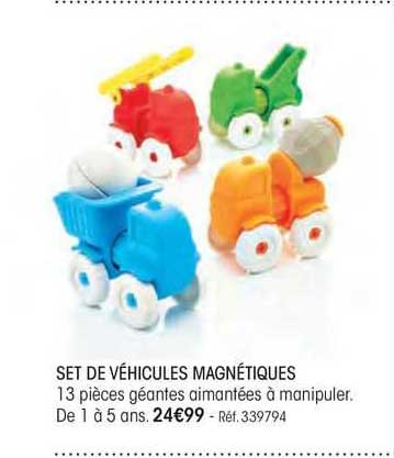 Set De Véhicules Magnétiques