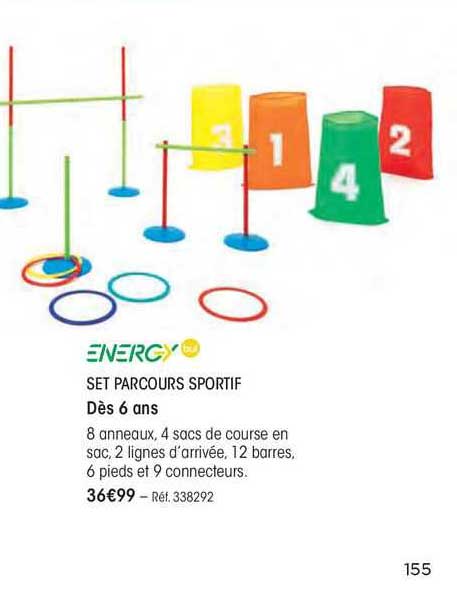 set parcours sportif
