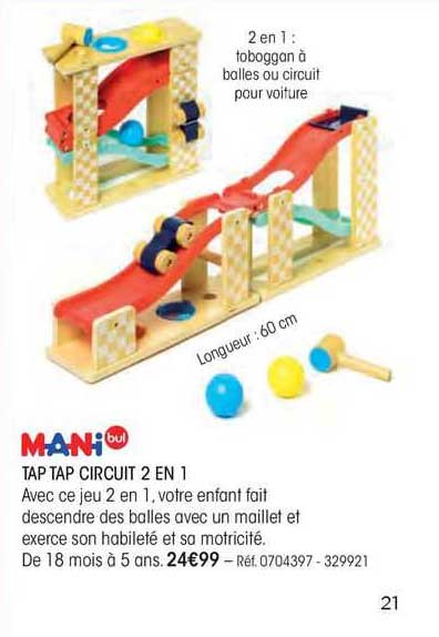 tap tap circuit 2 en 1 mani bul