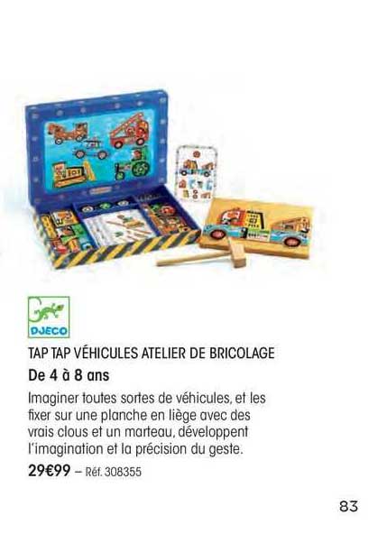 Tap Tap Vehicules Atelier De Bricolage