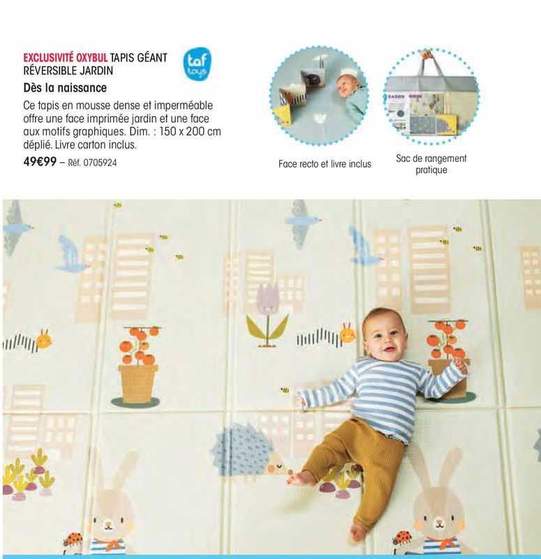 Tapis Géant Réversible Jardin