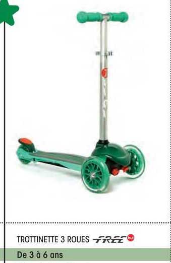 trottinette 3 roues free bul