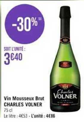vin mousseux brut charles volner