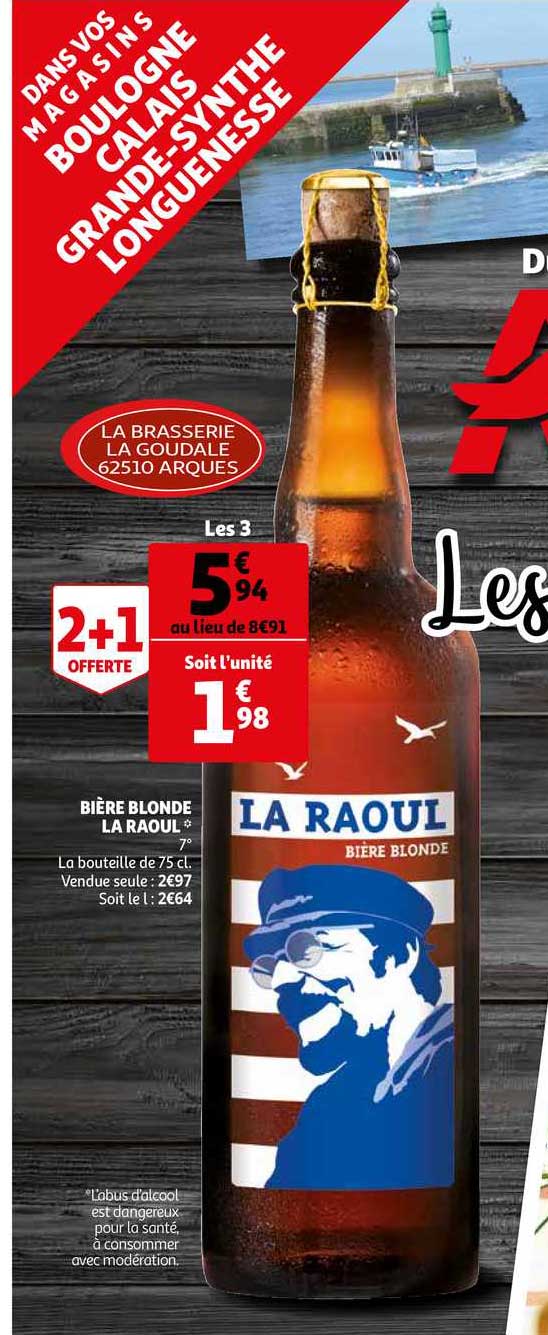 bière blonde la raoul