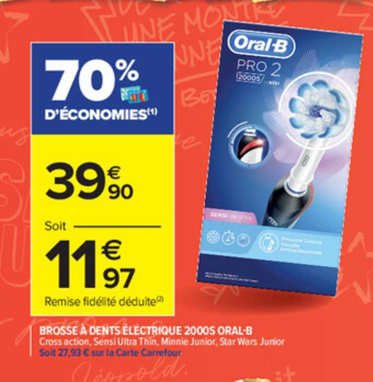 brosse à dents électrique 2000s oral-b
