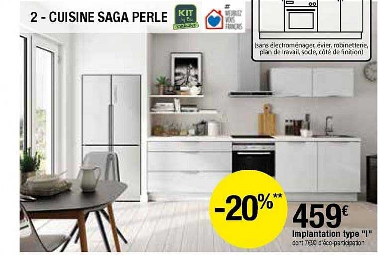 cuisine saga perle implantation type "i"