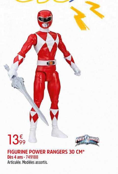 figurine power rangers 30cm