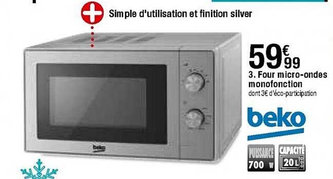 four micro-ondes monofonction beko